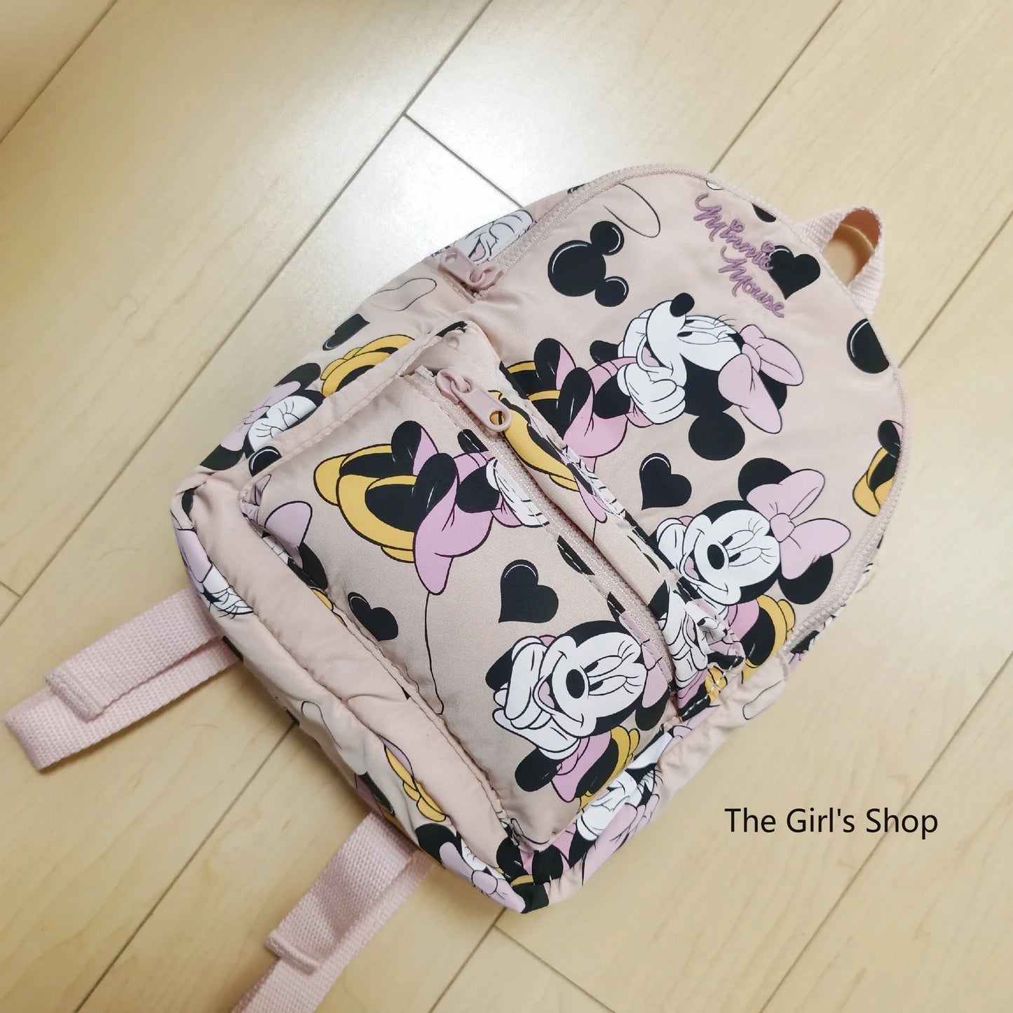 Disney Minnie Girls Backpack - High Quality Large Capacity School Bag - ZOOMNSTORE