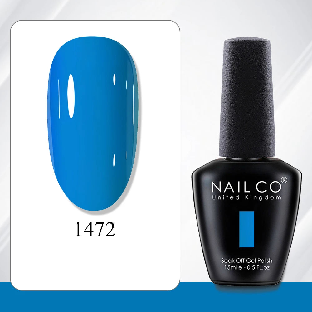 HEMATPO Free Top Base Coat Nail Gel - 15ml Semi-Permanent Soak Off UVLED Varnish
