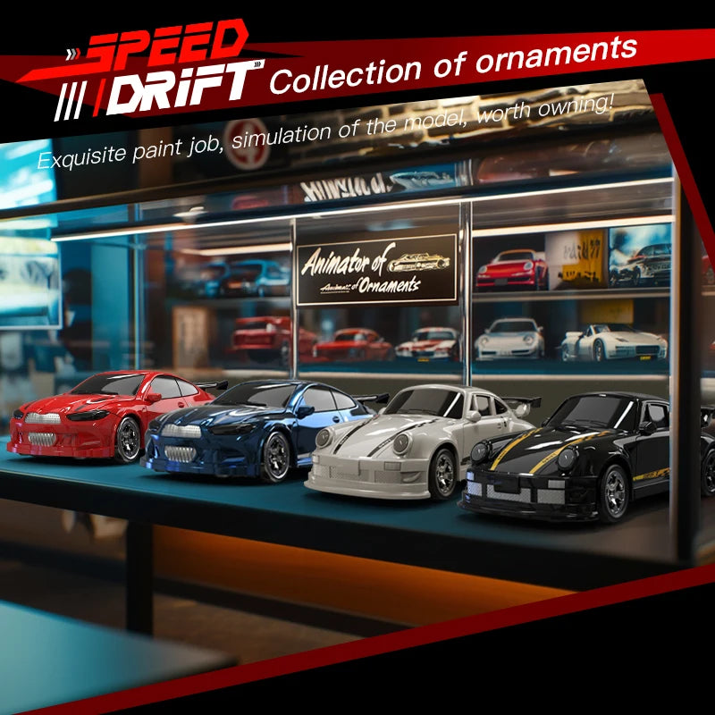 164 Drift RC Car - 2025 Kf20 Four-Wheel Remote-Controlled Racing Toy - ZOOMNSTORE