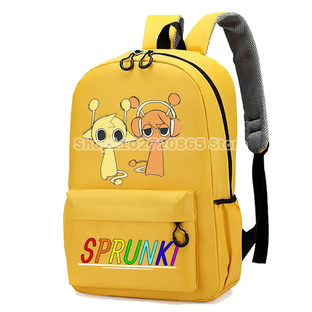 Anime Cartoon School Backpack - Waterproof Oxford Cloth Bookbag for Kids - ZOOMNSTORE