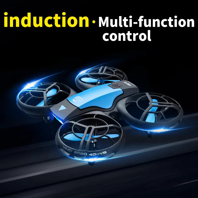 V8 Mini Drone - 4K HD Camera WiFi FPV Height Hold Kids RC Helicopter - ZOOMNSTORE