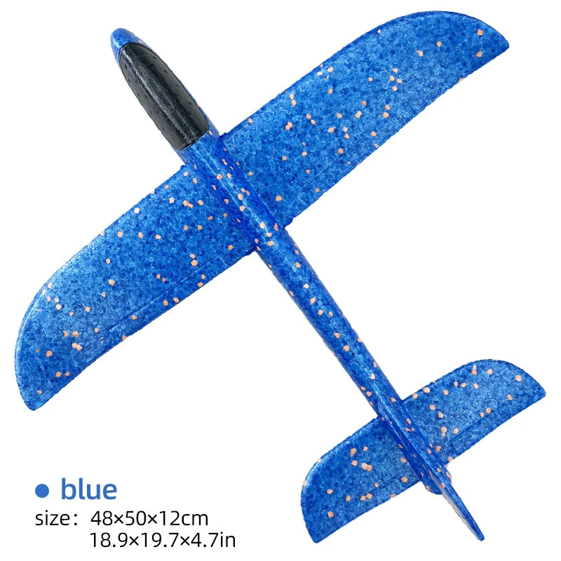Big Foam Glider Plane - Hand-Throw Outdoor Toy for Kids
