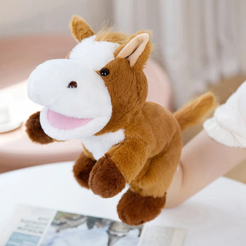 Stuffed Plush Animal Puppets - 30 Cute Educational Toys for Kids