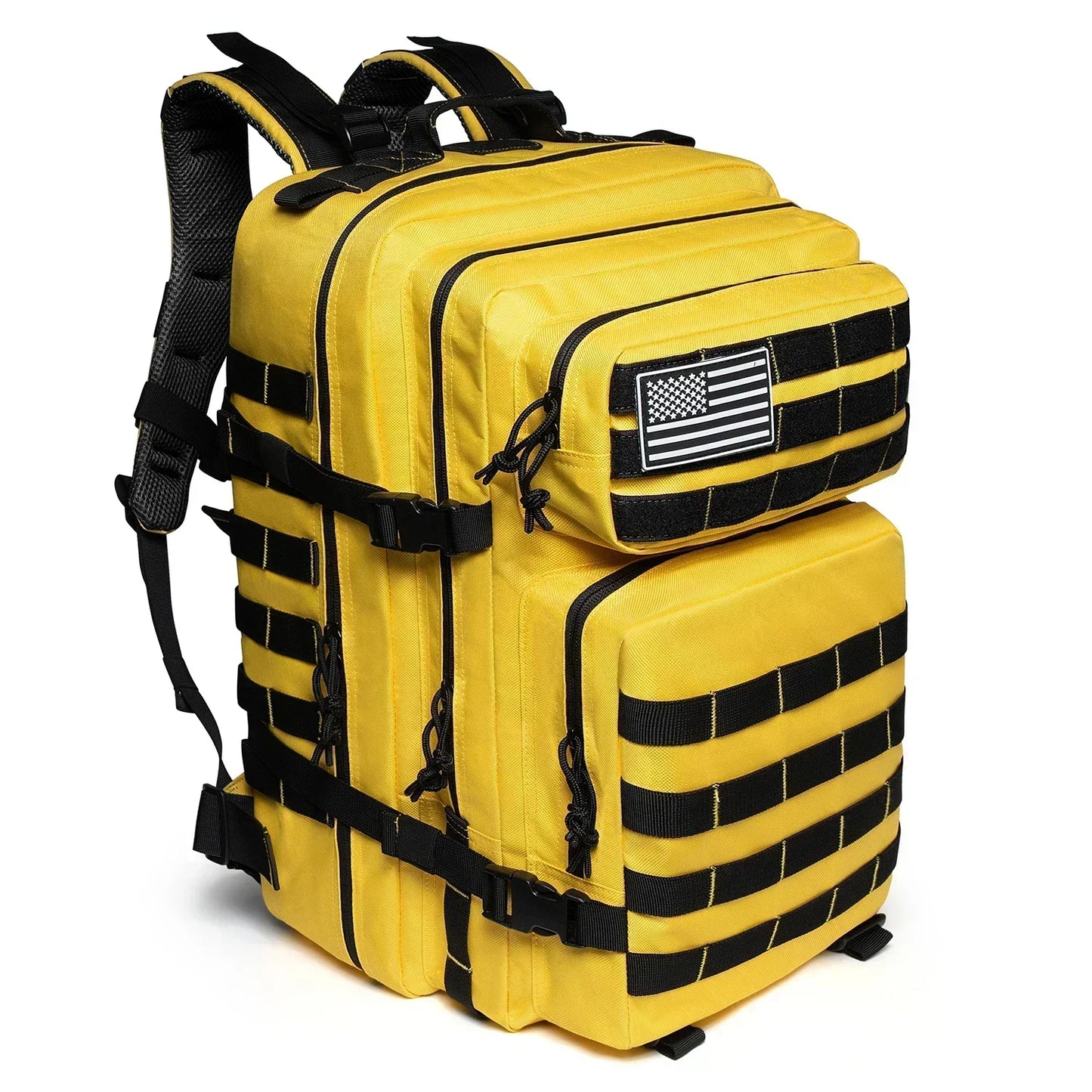 45L Tactical Backpack - Large Capacity Outdoor Hiking Camping Bag for Men Women