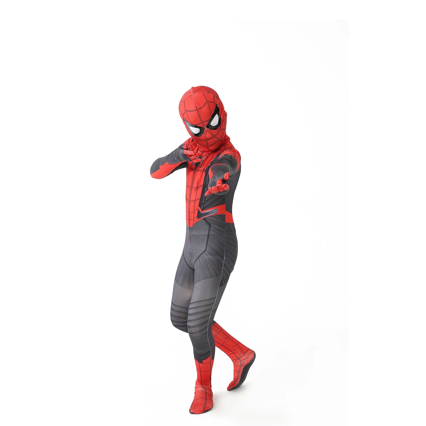 Superhero Spiderman Costume Set - Iron Miles Venom Bodysuit for Halloween Christmas Cosplay