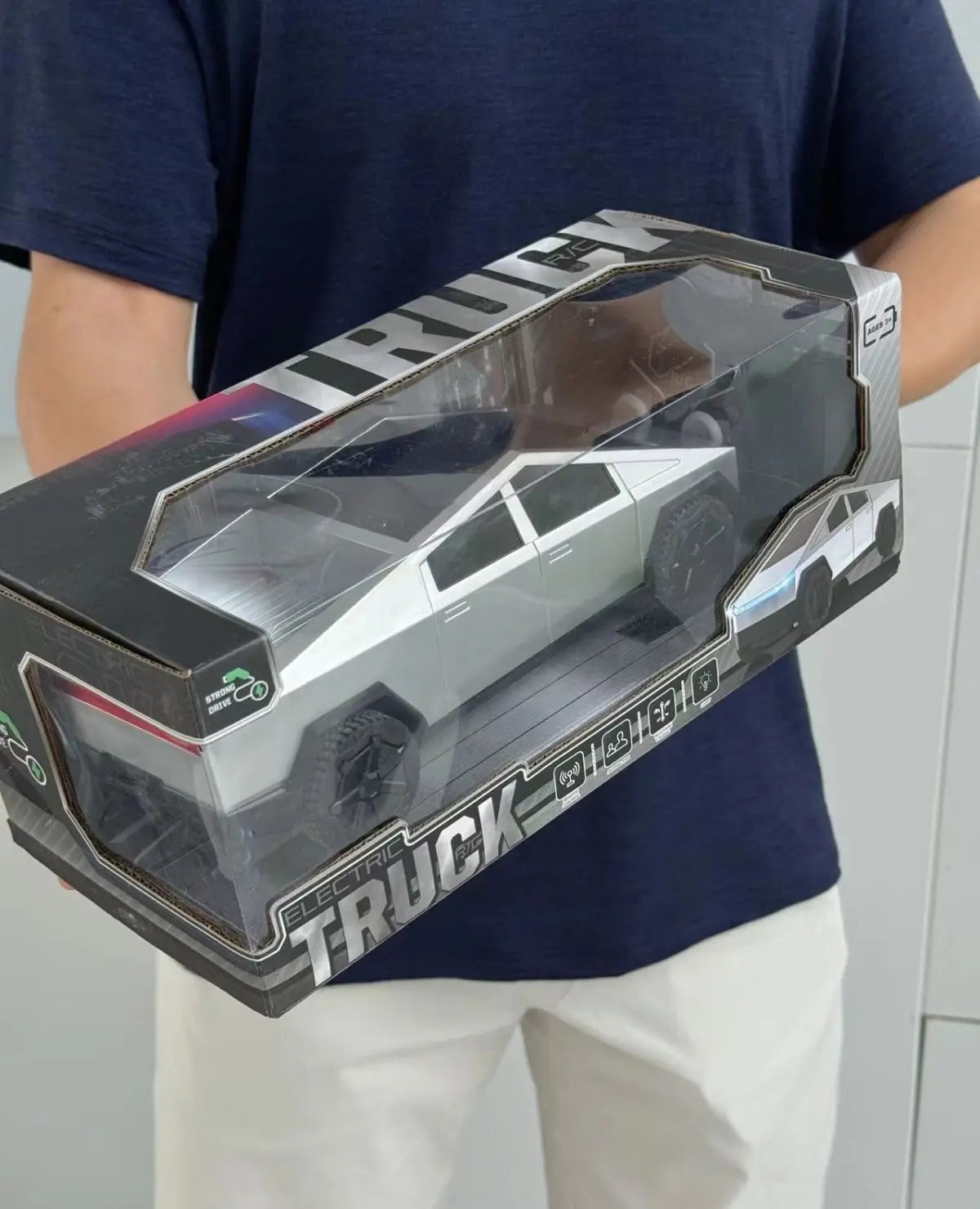 112 RC Cybertruck Offroad Pickup - Batmobile Simulation Model Toy for Kids - ZOOMNSTORE