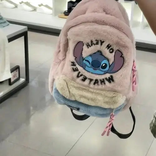 Disney Stitch Mini Backpack - Cute Kids Schoolbag for Boys and Girls - ZOOMNSTORE