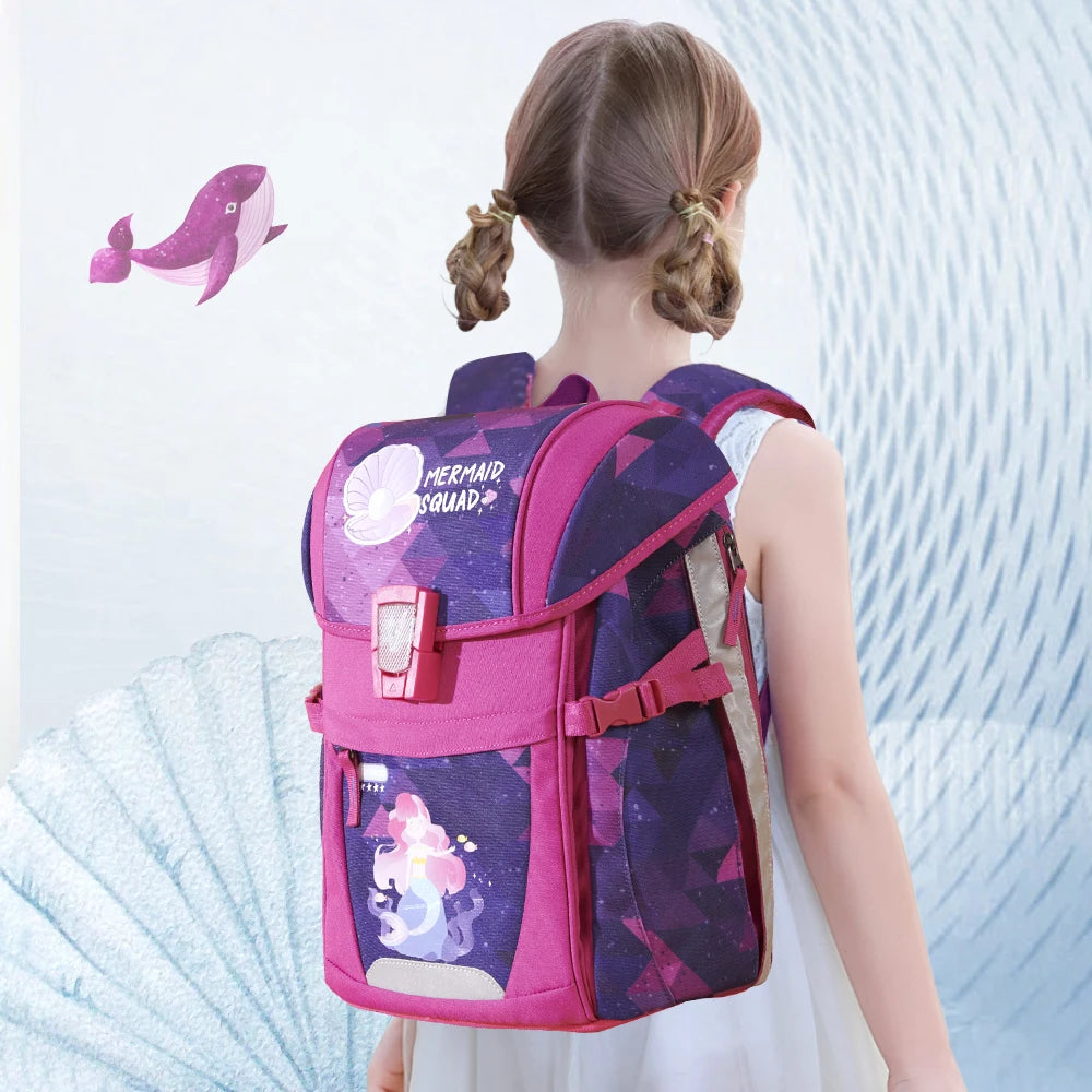 Childrens School Backpack - Sunveno Kids Bag for Boys Girls - ZOOMNSTORE
