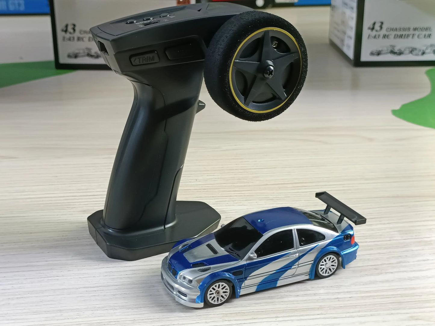 4WD RC Drift Car - 143 Remote Control Mini Racing Toy - ZOOMNSTORE