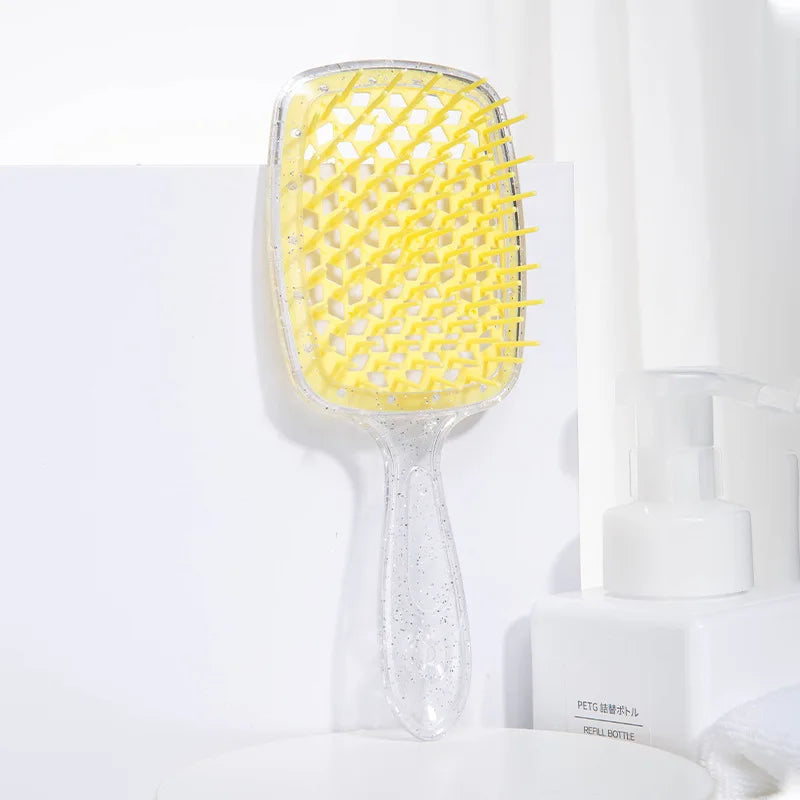 Scalp Massage Comb Set - Shampoo Brush Hair Washing Spray Bottle - ZOOMNSTORE