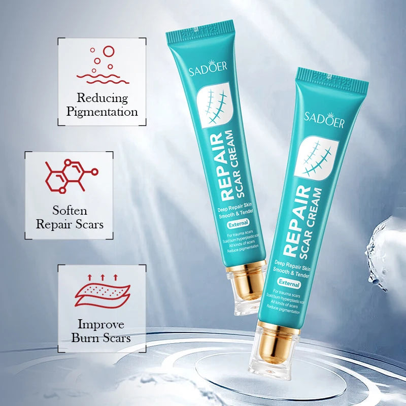 Scar Repair Cream - Moisturizing Rejuvenating Facial Skin Care for Women - ZOOMNSTORE