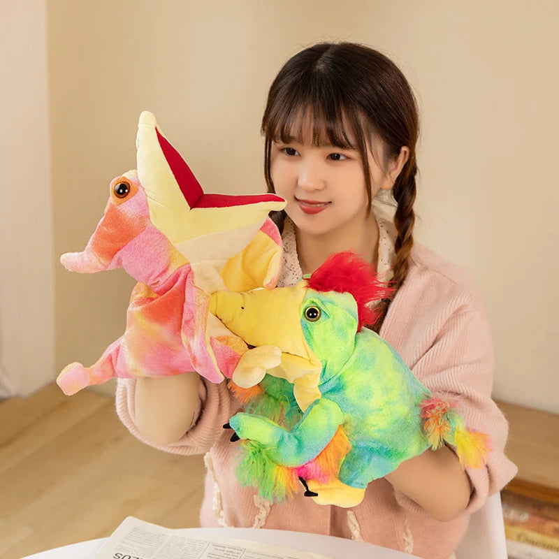 Kawaii Plush Finger Puppets - Educational Stuffed Animal Toys for Kids - ZOOMNSTORE