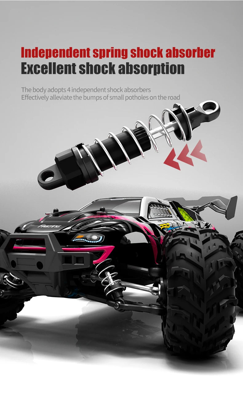 116 4WD RC Monster Truck - High Speed Drift Remote Control Car for Kids - ZOOMNSTORE