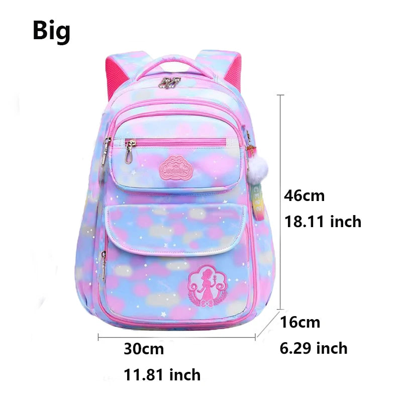 Kawaii Pink Girls Backpack - Cute Waterproof School Bag for Kids and Teens - ZOOMNSTORE
