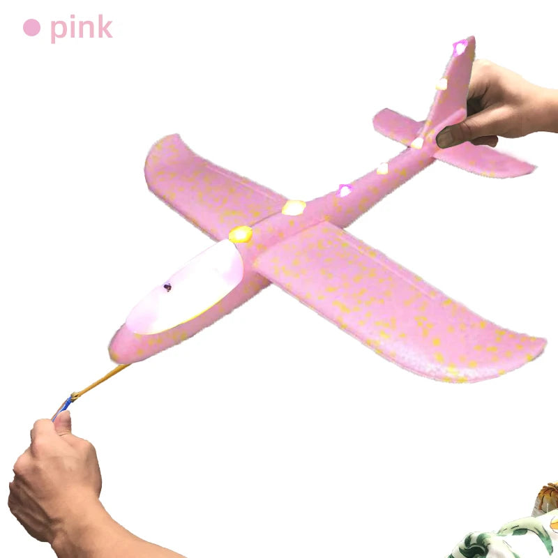 Big Foam Glider Plane - Hand-Throw Outdoor Toy for Kids