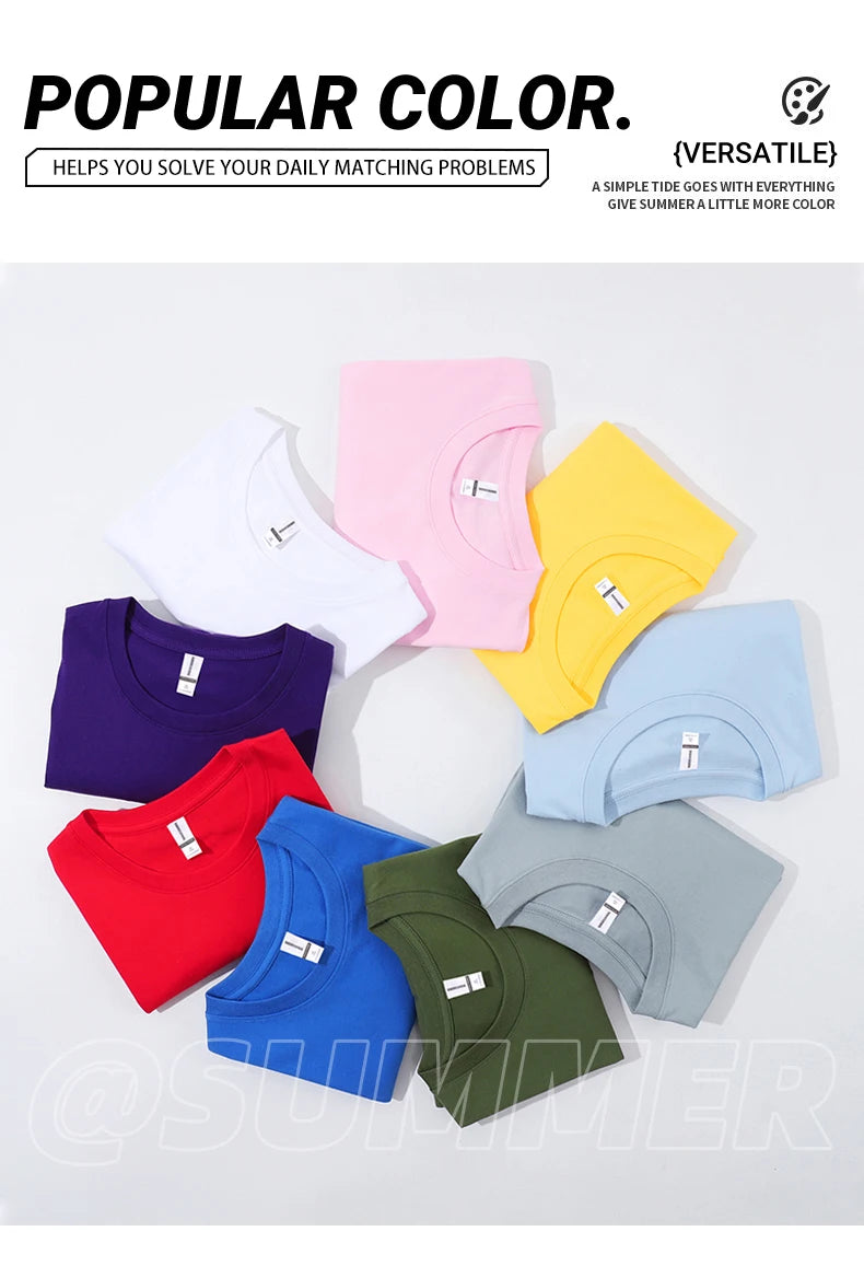 Cotton Casual T-Shirts for Women - Short Sleeve Sporty O-Neck Tops - ZOOMNSTORE