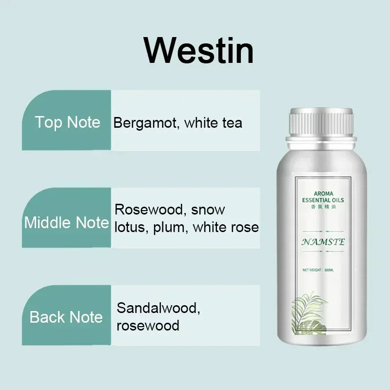 100ML Hotel Room Fragrance Diffuser - Home Air Freshener Essential Oil Refills