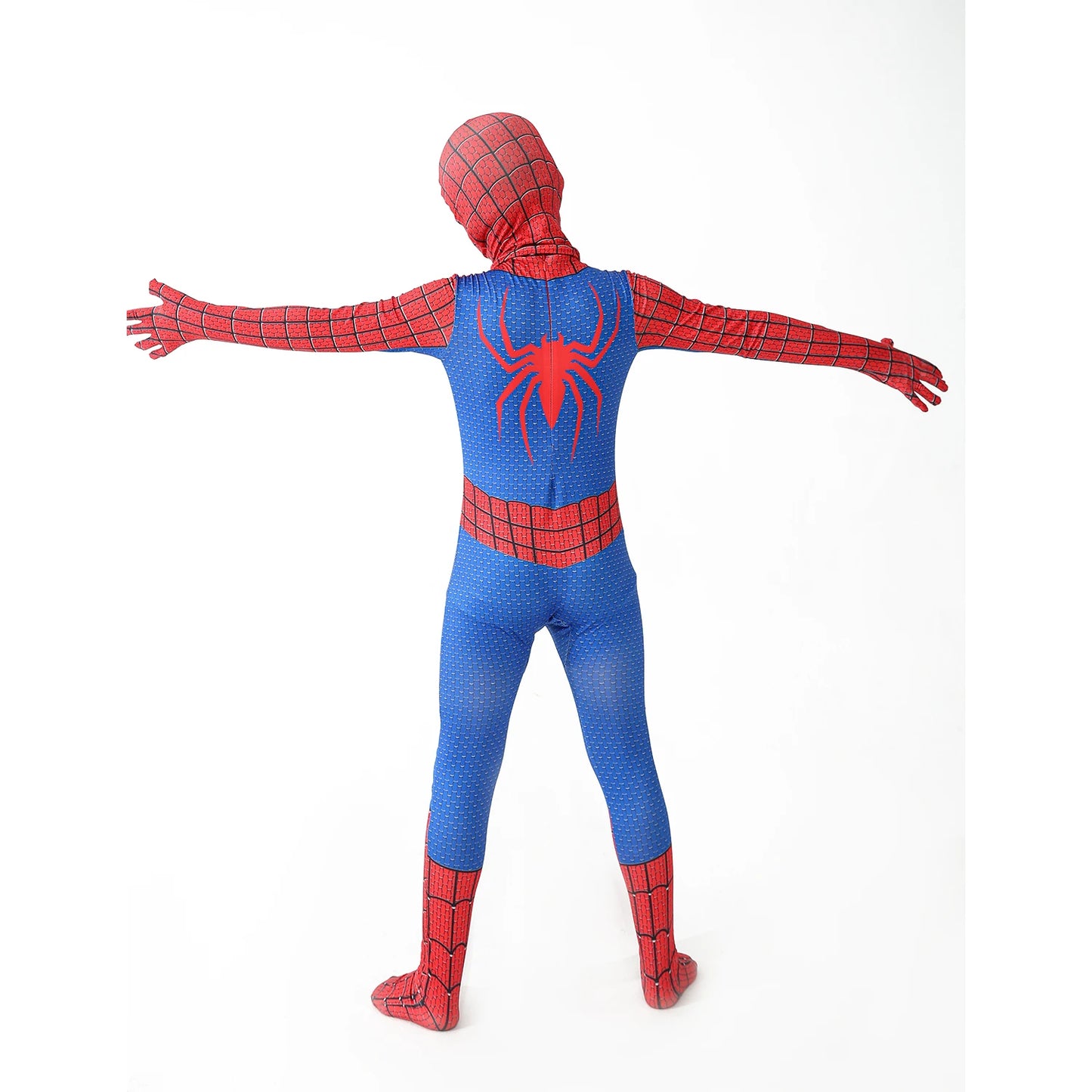 Superhero Spiderman Costume Set - Iron Miles Venom Bodysuit for Halloween Christmas Cosplay