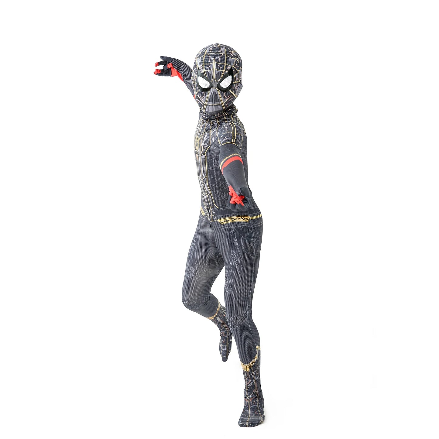 Superhero Spiderman Costume Set - Iron Miles Venom Bodysuit for Halloween Christmas Cosplay - ZOOMNSTORE