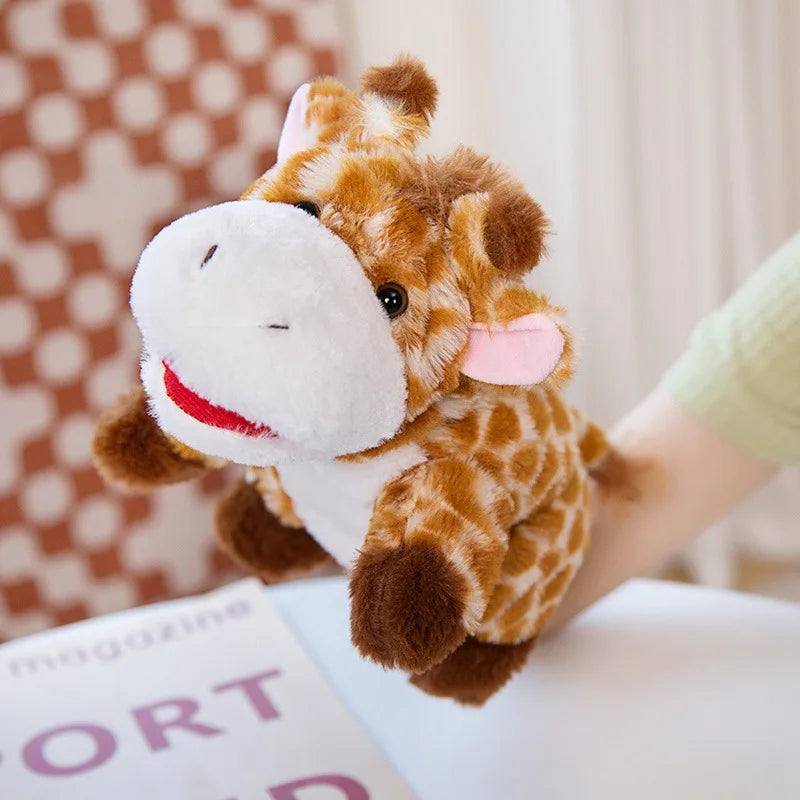 Kawaii Stuffed Plush Animal Puppets - Educational Baby Toys for Kids - ZOOMNSTORE