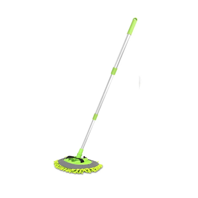 Telescoping Car Cleaning Brush - 2-in-1 Wash Duster with Chenille Mop - ZOOMNSTORE
