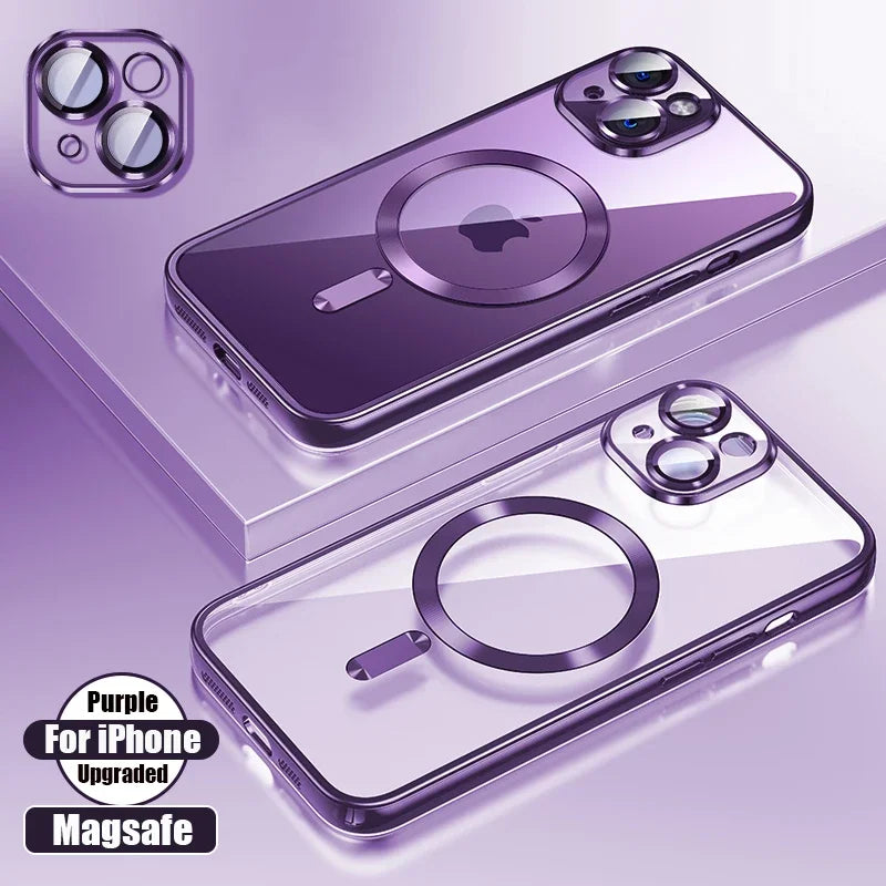 Silicone Phone Case - Clear Shockproof Cover With Camera Lens Protector For iPhone 17 Air