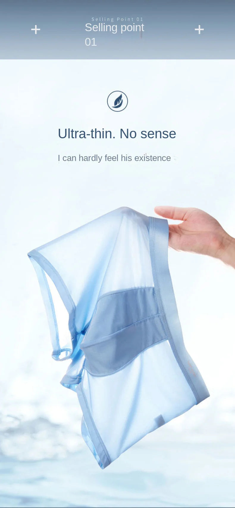 Mens Ice Silk Boxer Shorts - Breathable Cool Underwear Sexy Thin Lingerie Sizes L-6XL 4pcs Set