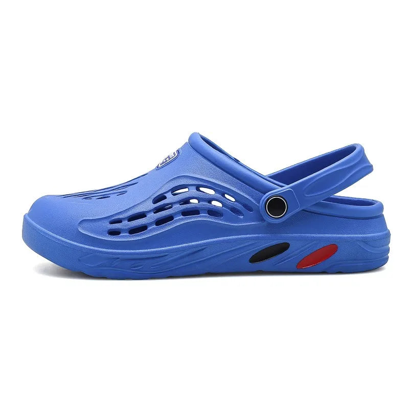 Mens Lightweight EVA Sandals - Casual Clogs for Beach and Outdoor Use Big Size 49