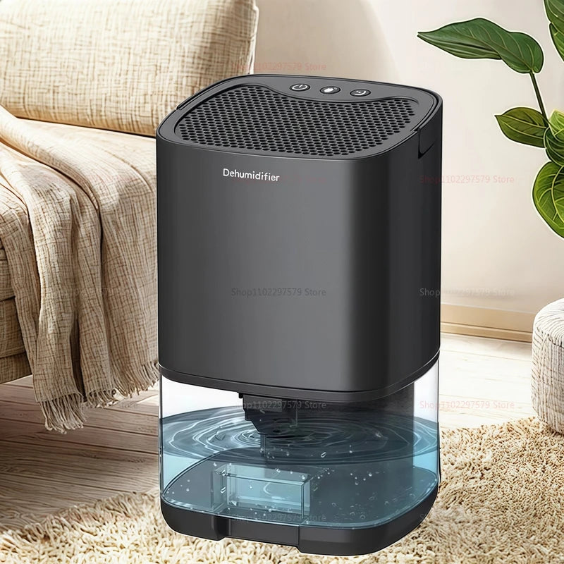 Portable Smart Air Purifier Dehumidifier - Silent Home Deodorizer for Bedroom Office Kitchen - ZOOMNSTORE