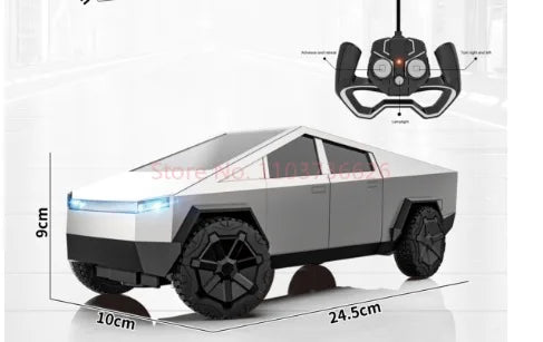 112 RC Cybertruck Offroad Pickup - Batmobile Simulation Model Toy for Kids - ZOOMNSTORE