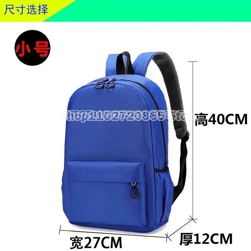 Anime Cartoon School Backpack - Waterproof Oxford Cloth Bookbag for Kids - ZOOMNSTORE