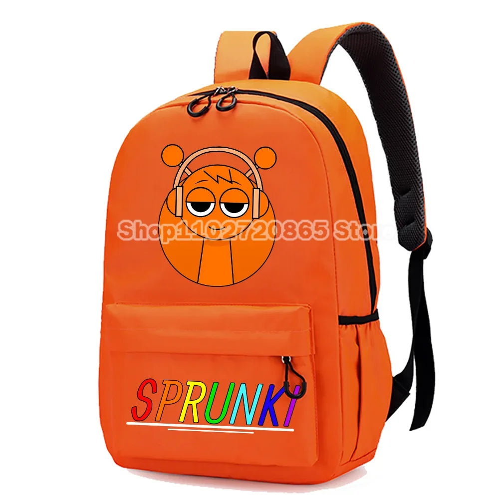 Anime Cartoon School Backpack - Waterproof Oxford Cloth Bookbag for Kids - ZOOMNSTORE
