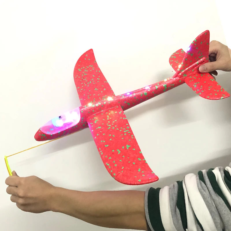 Big Foam Glider Plane - Hand-Throw Outdoor Toy for Kids