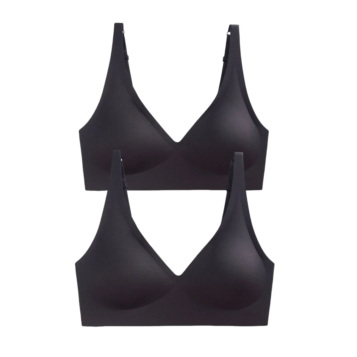 2Pcs/Set Seamless Bra Women Underwear Wireless Brassiere Soft Padded Intimate Female Push Up Sexy Lingerie Underwear Sleepwears - ZOOMNSTORE
