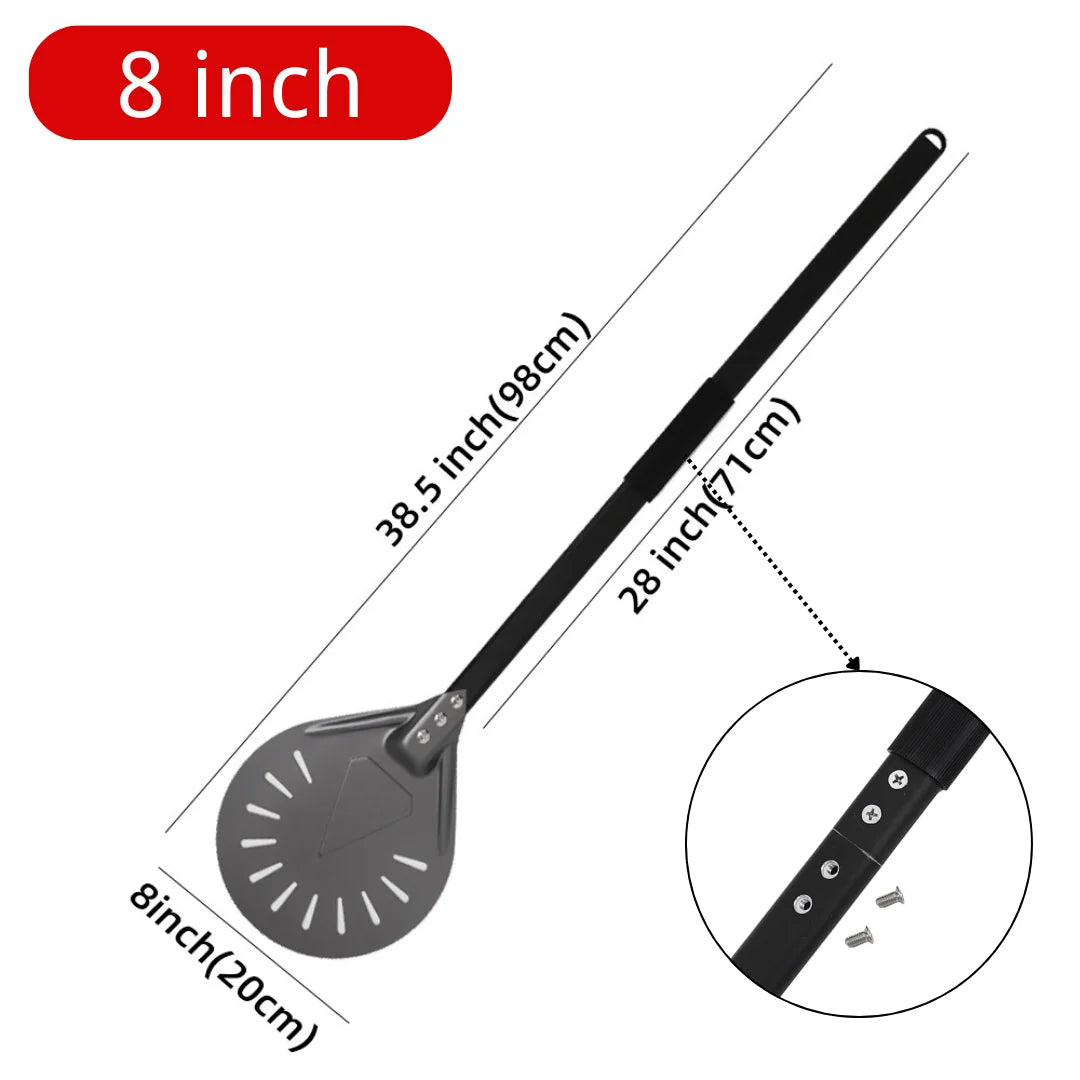 Adjustable Pizza Peel - Nonstick Pizza Turner for Oven Baking