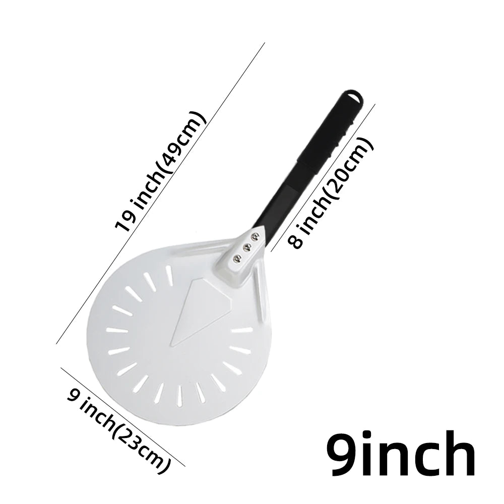 Adjustable Pizza Peel - Nonstick Pizza Turner for Oven Baking