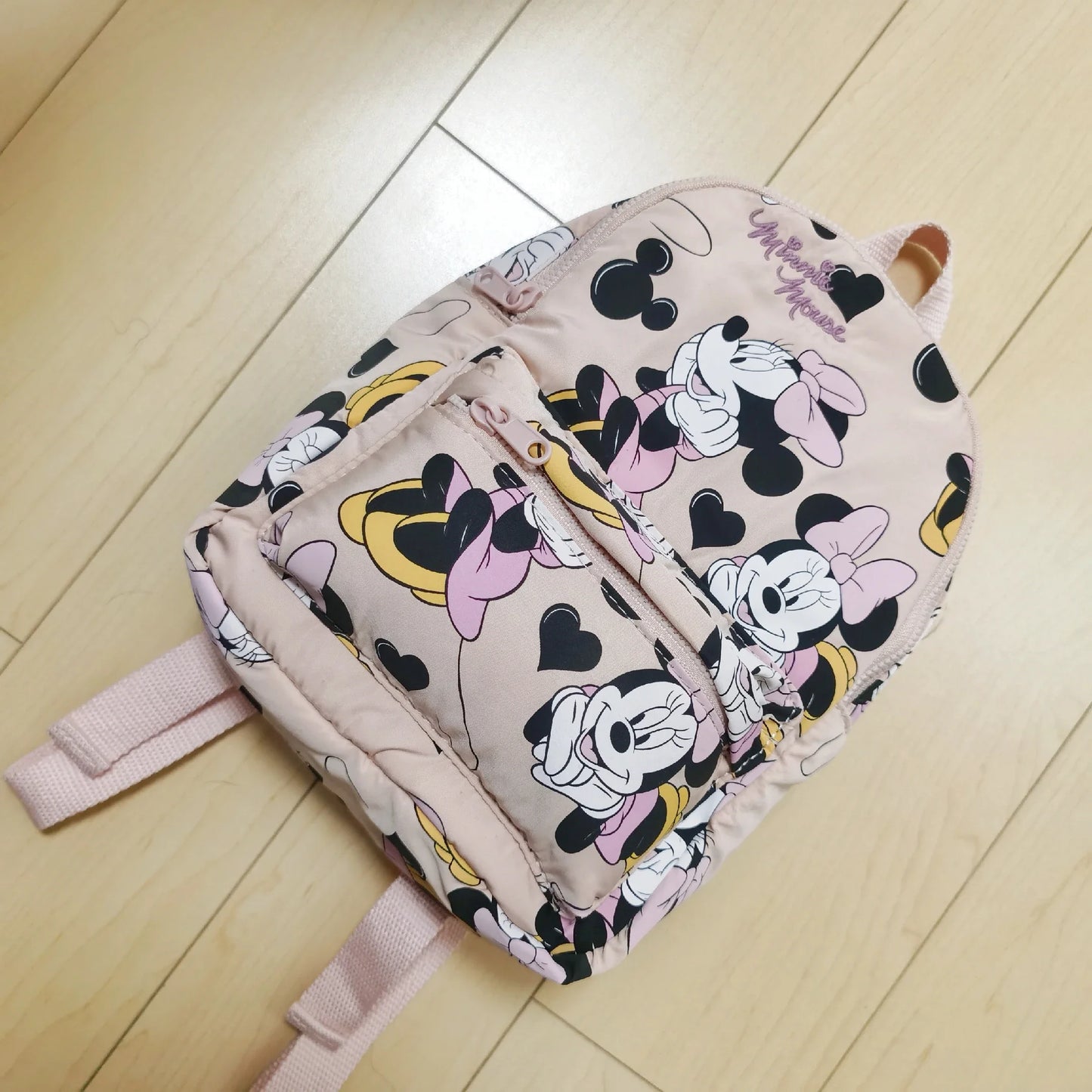 Disney Minnie Girls Backpack - High Quality Large Capacity School Bag - ZOOMNSTORE
