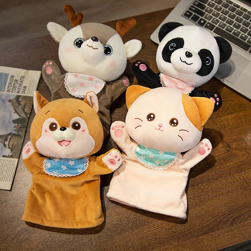 Kawaii Plush Animal Puppets - Educational Stuffed Toys for Kids - ZOOMNSTORE