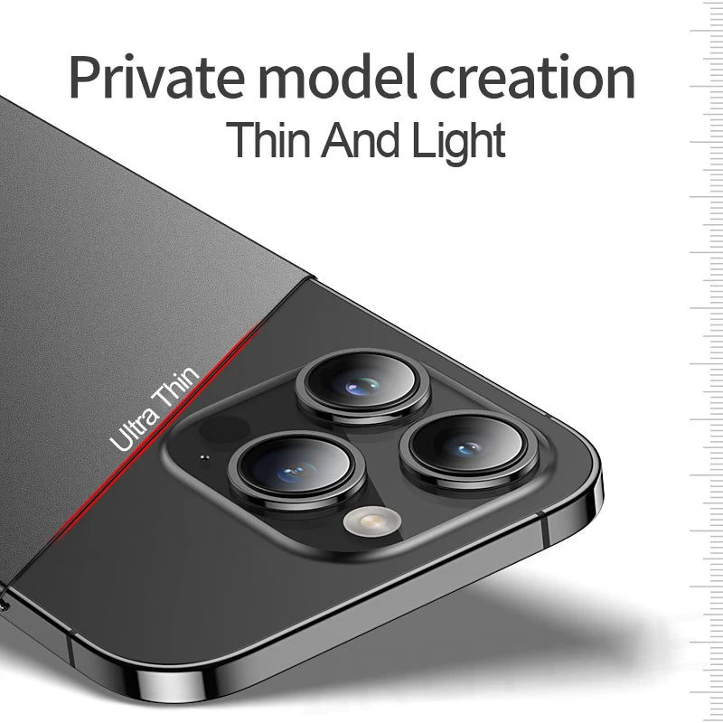 ZROTEVE Slim Matte Hard PC Case for iPhone 12-17 Pro Max Plus - ZOOMNSTORE