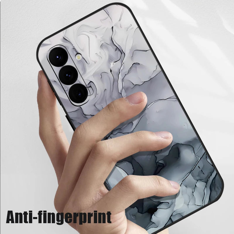 Colorful Marble Case for Samsung Galaxy S24 S23 S22 S21 S20 FE A Series - Lanyard Cover - ZOOMNSTORE