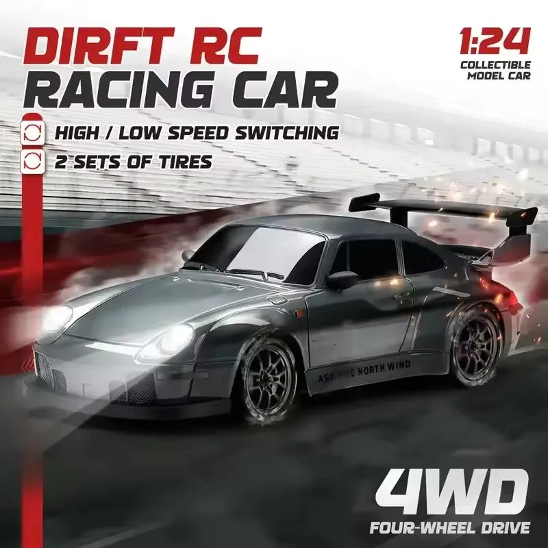 124 4WD RC Drift Car - High Speed Remote Control Racing Toy - ZOOMNSTORE