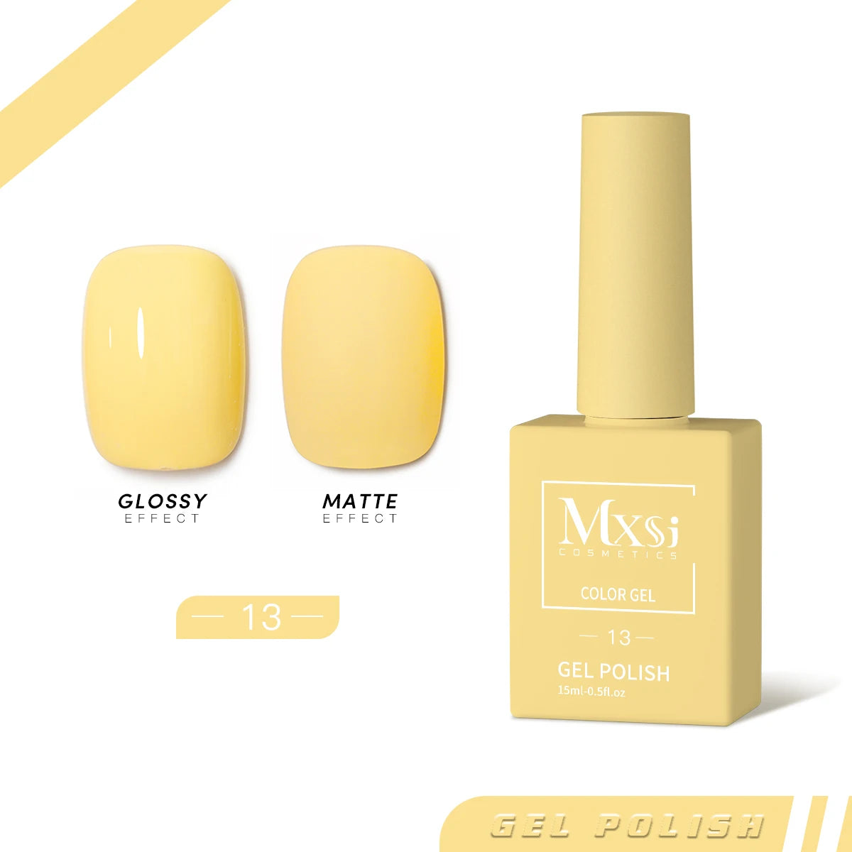 Gel Nail Polish Set - Neon Brown Royal Blue Red Green Pastel Nude Varnish