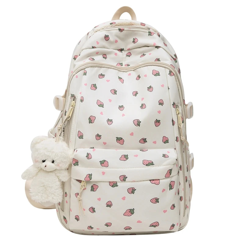 Cute Girls Backpack - Large Capacity Fashion School Bag Travel Storage for Kids - ZOOMNSTORE