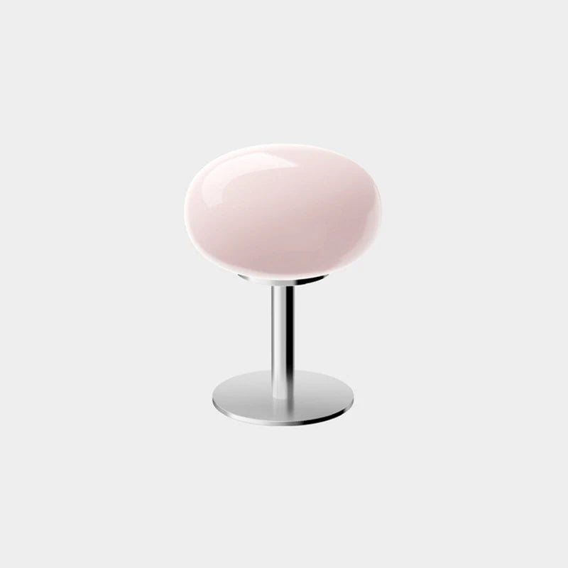Macaron Glass Table Lamp - Trichromatic Dimming Night Light for Living Room Bedroom Decor - ZOOMNSTORE