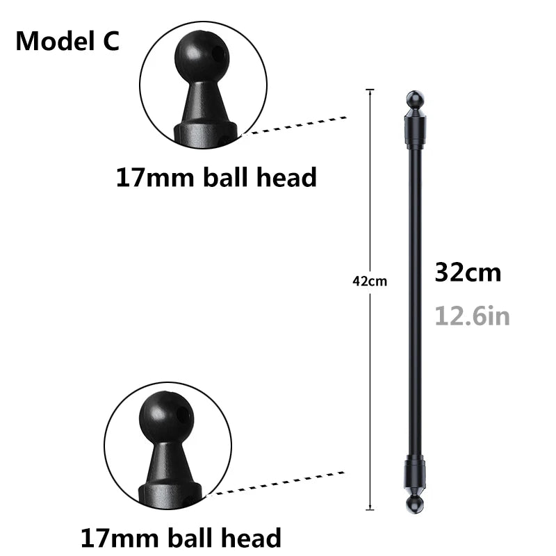 Flexible Arm Monopod Selfie Stick Rod Mount Holder Stands for Mobile Phones for Gopro Hero DJI OSMO Insta 360 Cameras Tripod