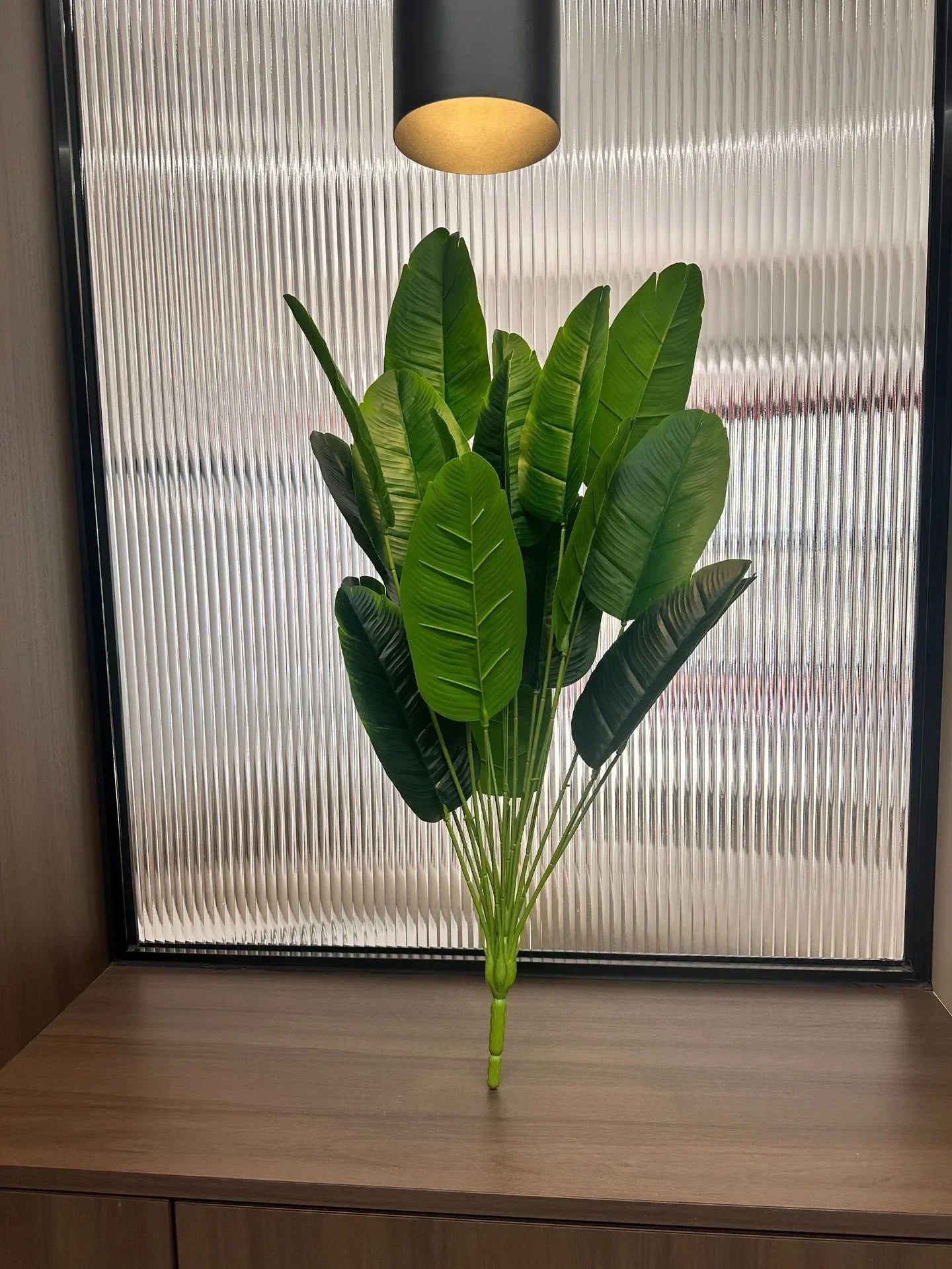 Large Tropical Palm Tree - 18 Leaves Artificial Banana Plant for Home Garden Decor - ZOOMNSTORE