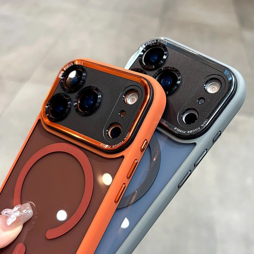 Transparent MagSafe Case with Camera Protection for iPhone 11-17 Pro Max - ZOOMNSTORE