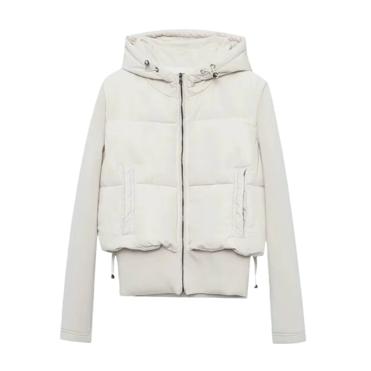 Women's Cotton Coat - Slim Fit Hooded Casual Jacket | Autumn Winter Outerwear