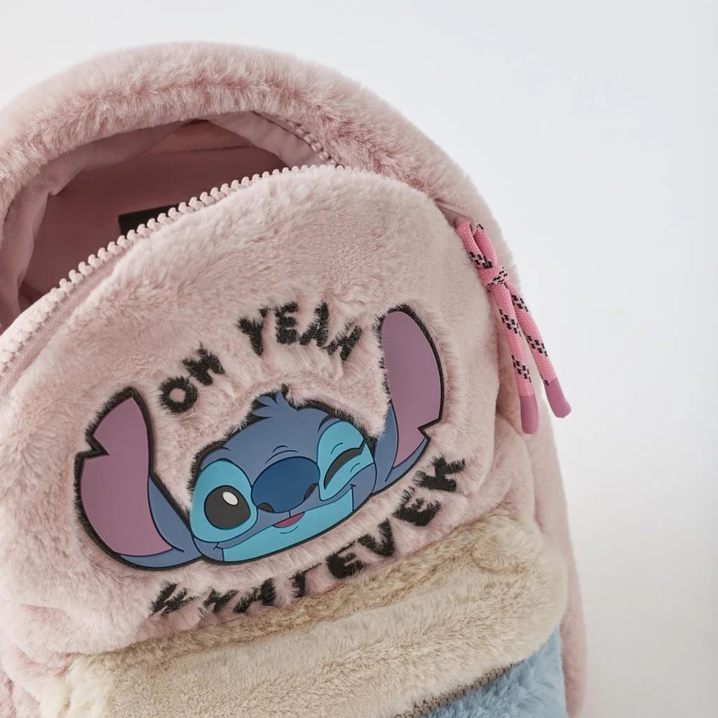 Disney Stitch Mini Backpack - Cute Kids Schoolbag for Boys and Girls - ZOOMNSTORE