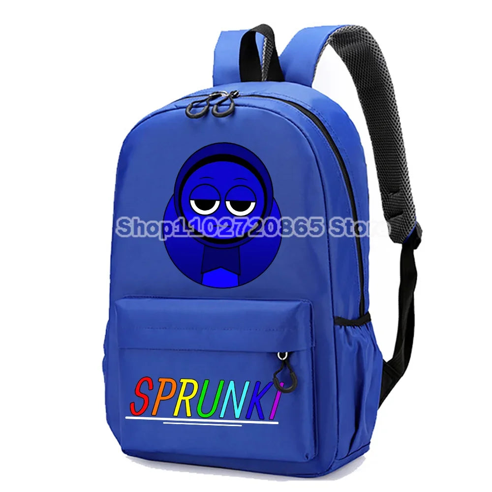 Anime Cartoon School Backpack - Waterproof Oxford Cloth Bookbag for Kids - ZOOMNSTORE